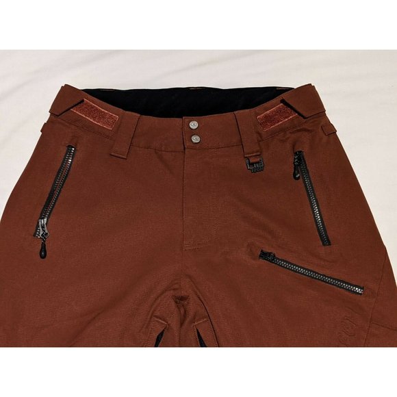 Lib Tech Storm Factory Wayne Snowboard Pants Sz. Small - Burgundy - Picture 2 of 12